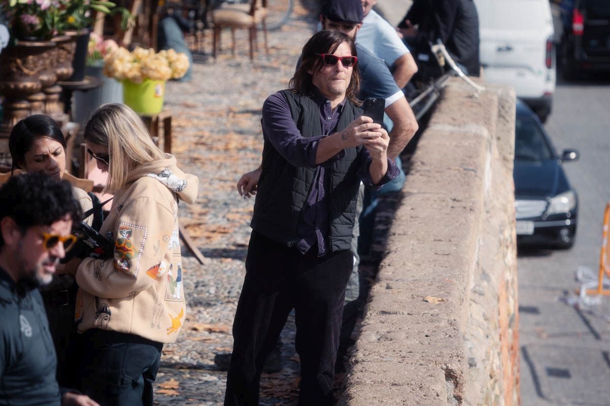 Imágenes exclusivas de Norman Reedus en Granada