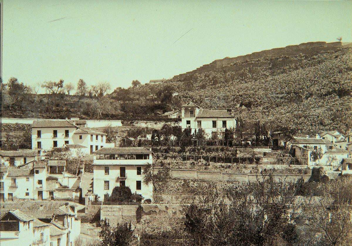 El Carmen de la Victoria en 1890.