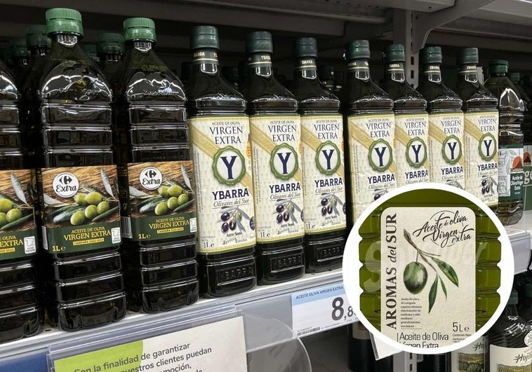 La oferta que lanza Carrefour en su aceite de oliva virgen extra a 4,50 euros.