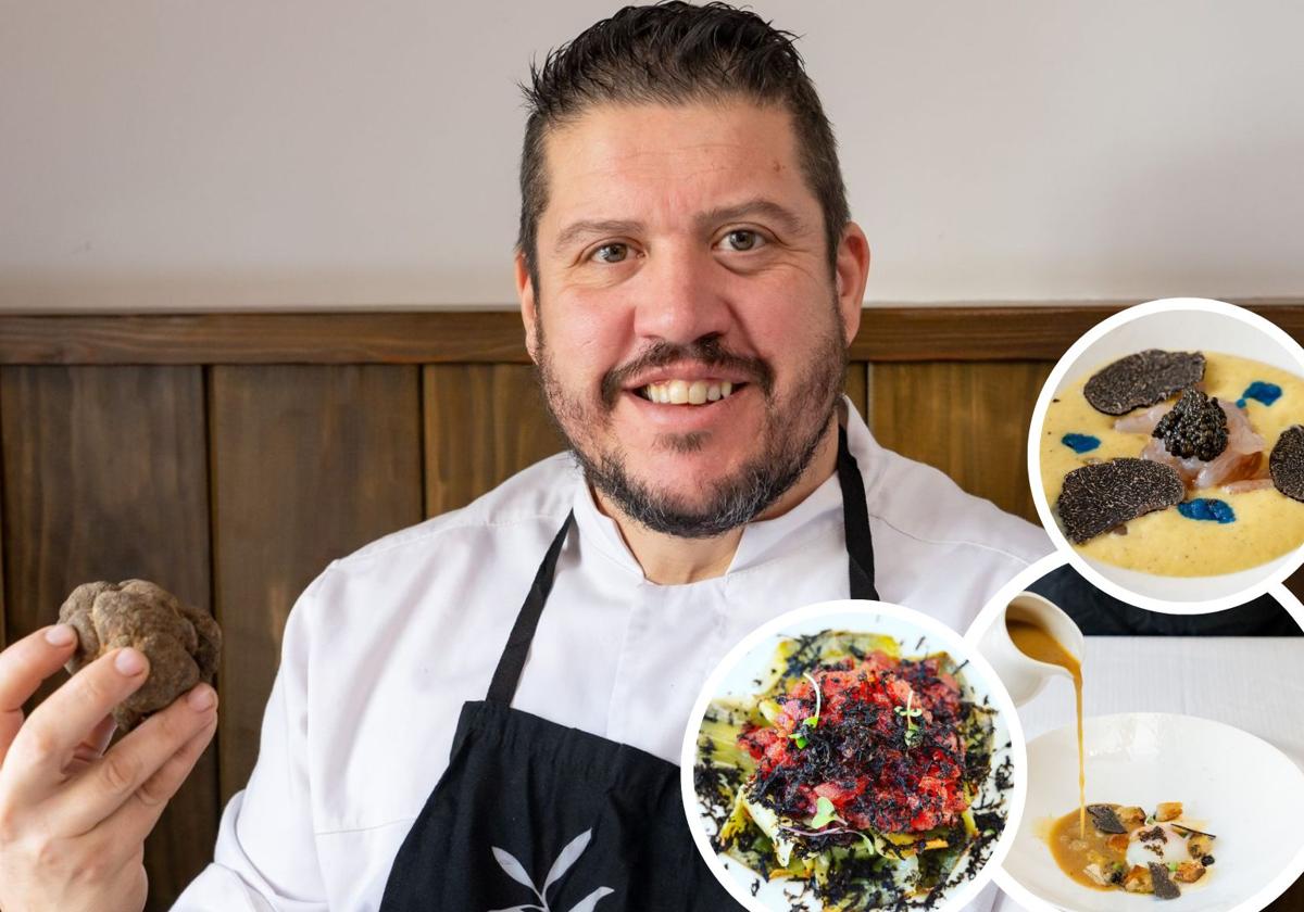 Vicente Jiménez, chef y propietario de Camino de la huerta.