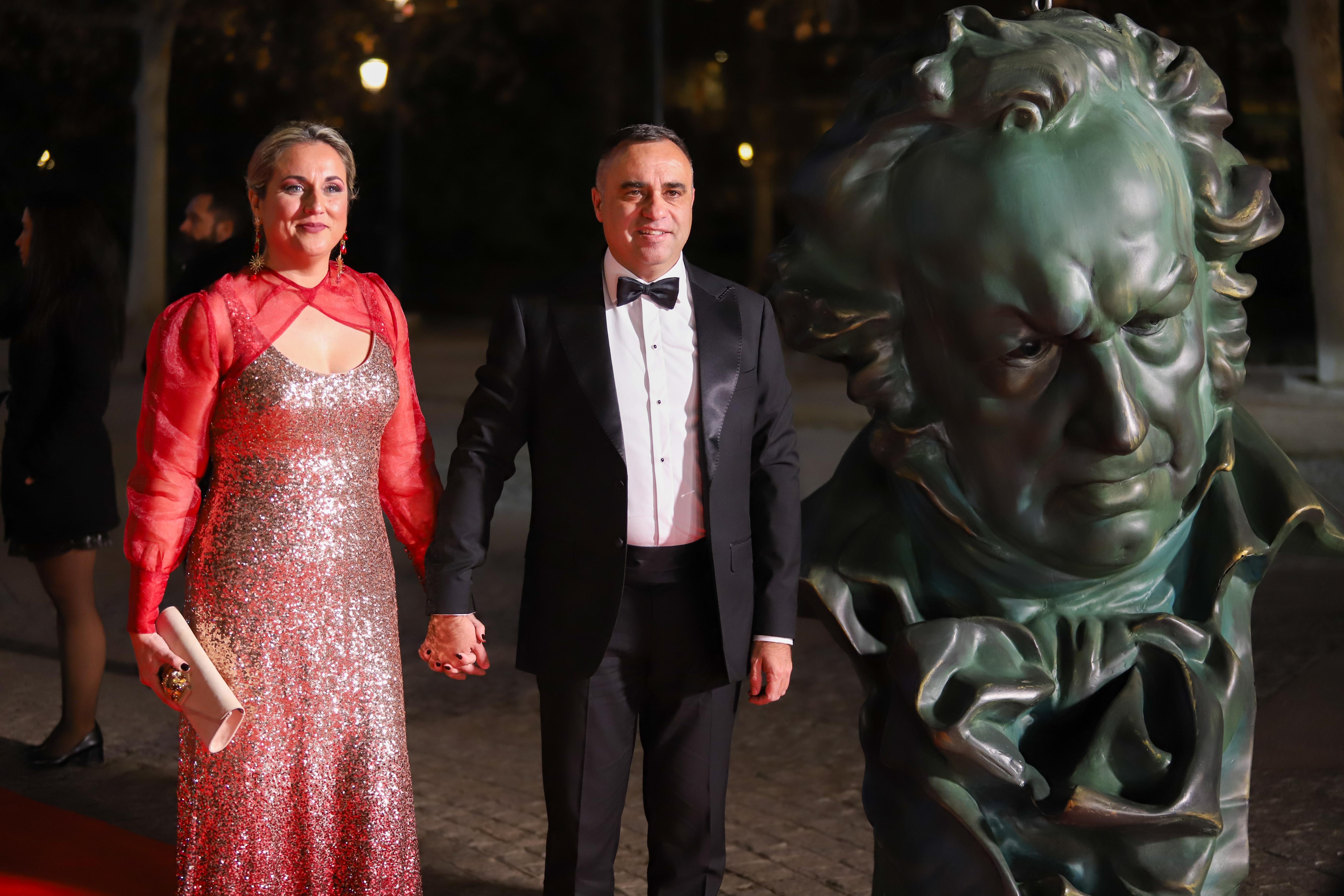 Las fotos dentro de la alfombra roja de los Goya de Granada