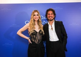 Chiara Ferragni, junto a Kiki Morente, anoche en el Camborio.