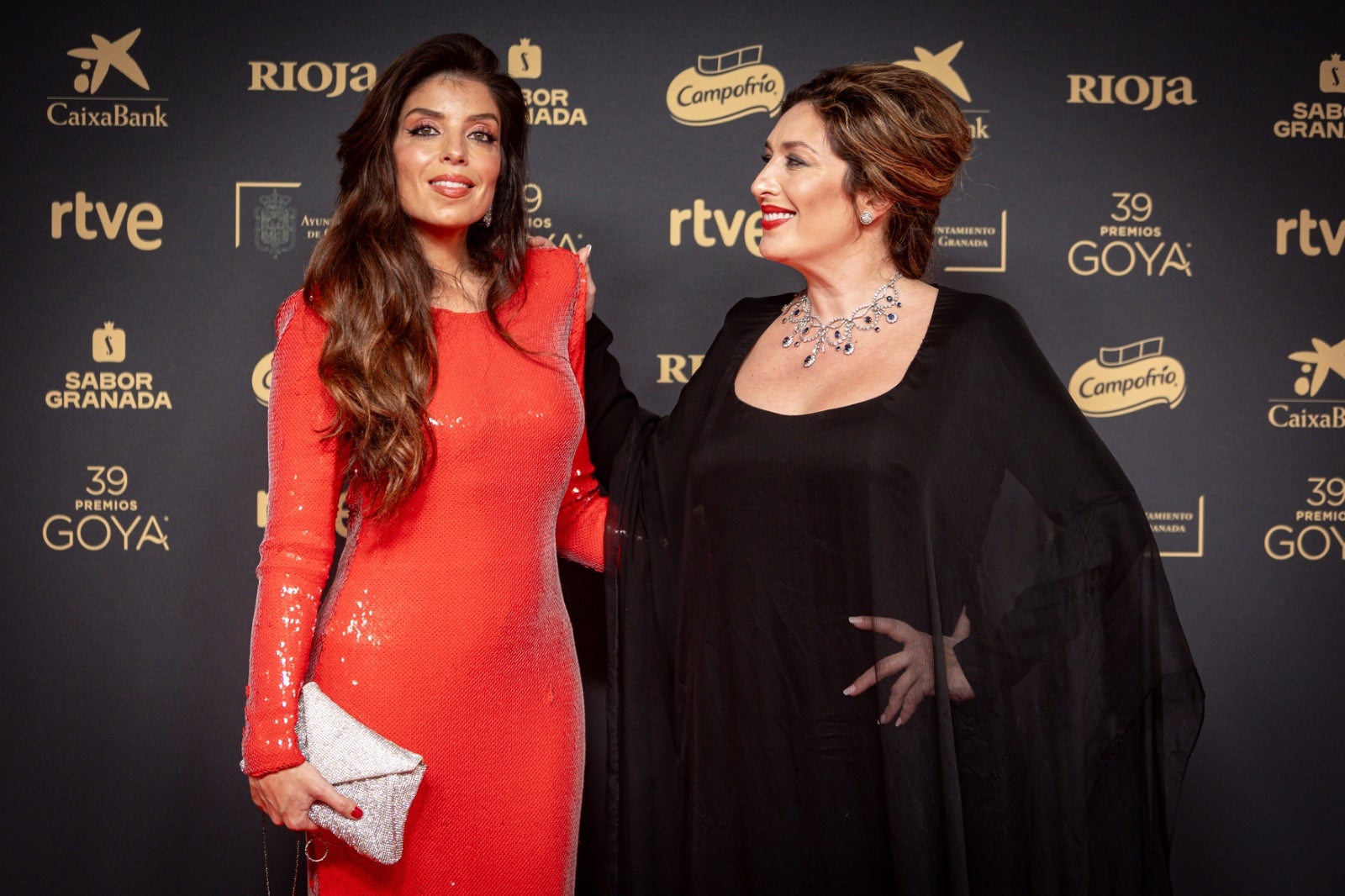 Las fotos dentro de la alfombra roja de los Goya de Granada