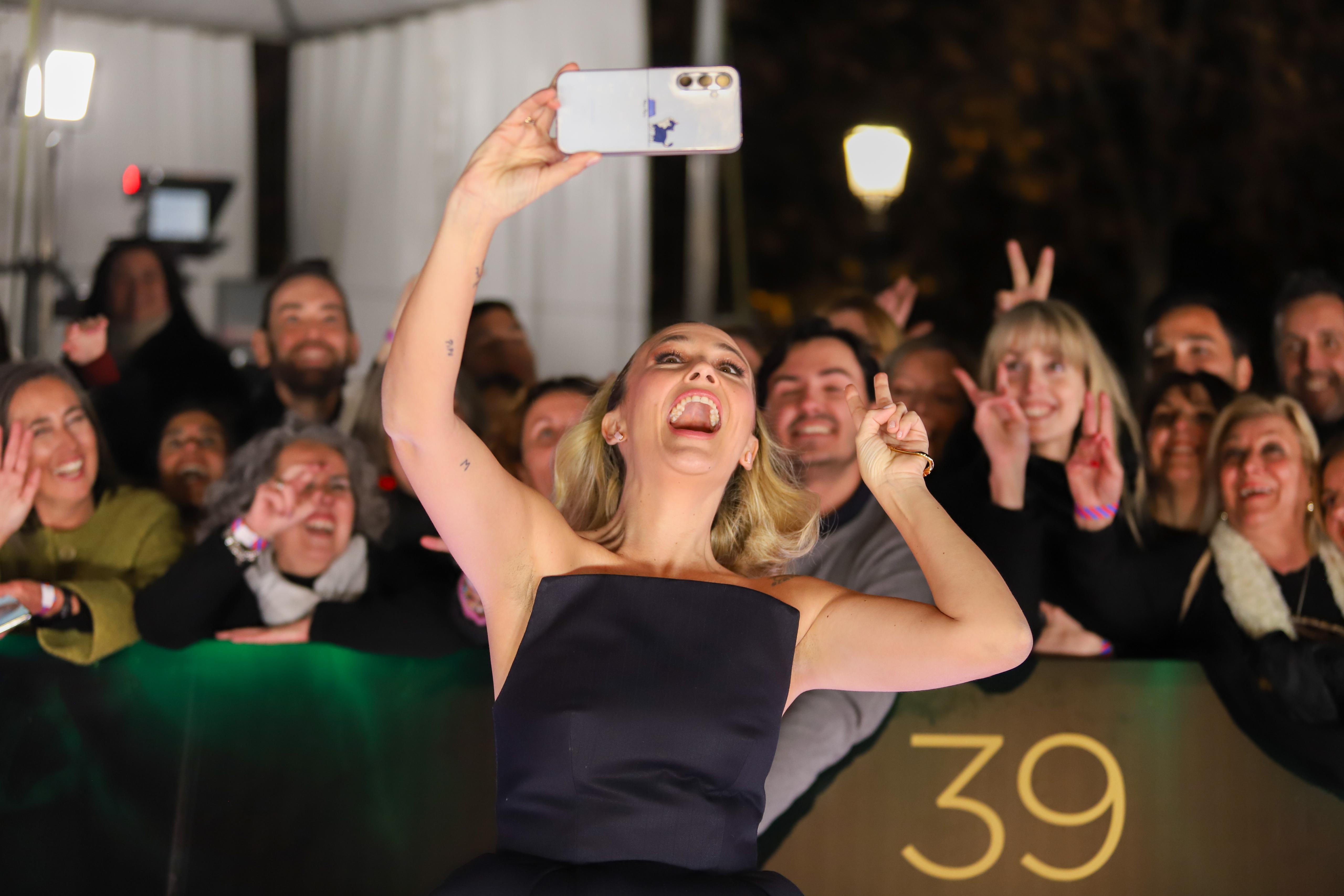 Las fotos dentro de la alfombra roja de los Goya de Granada