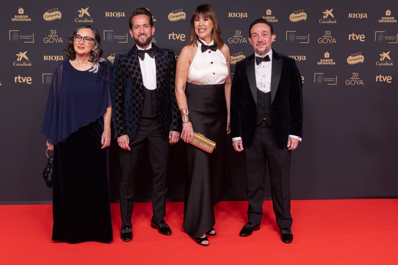 Las fotos dentro de la alfombra roja de los Goya de Granada