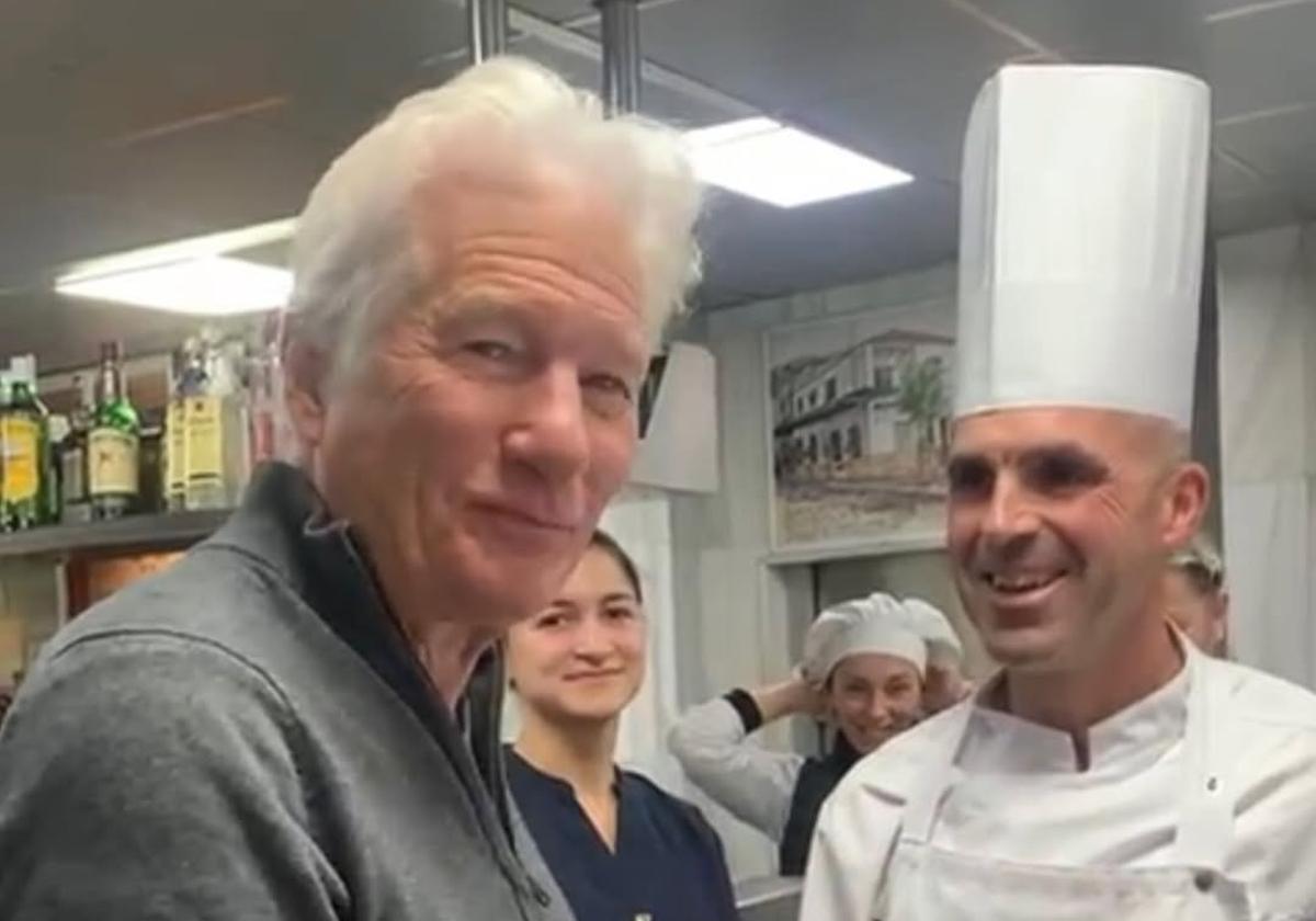 Richard Gere en la Ruta del Veleta.