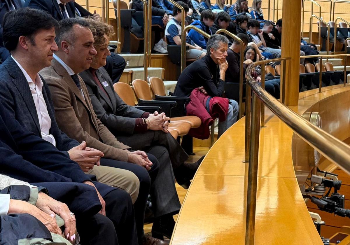 Francis Rodríguez, presidente de la Diputación de Granada, en el Senado.