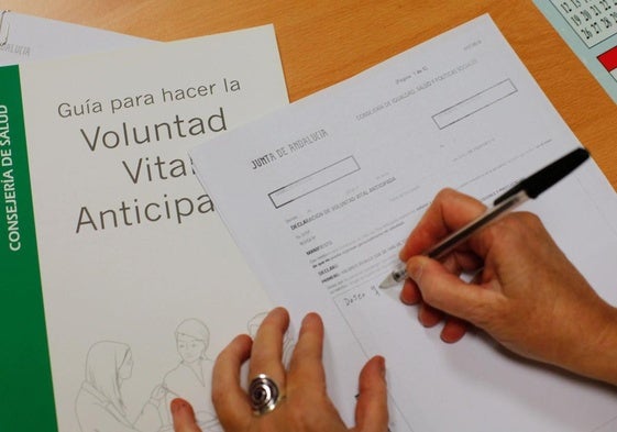 El Registro de Voluntades Vitales Anticipadas de Andalucía está sincronizado con el Registro Nacional de Instrucciones Previas.