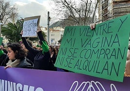 Manifestación del 8M en una imagen de archivo del año pasado.