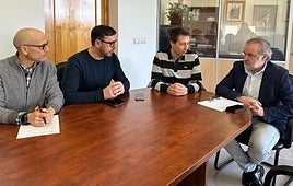 Reunión de Francisco Lechuga con representantes de UGT.