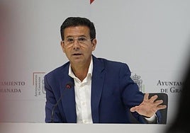 Paco Cuenca, portavoz socialista en el Ayuntamiento de Granada.