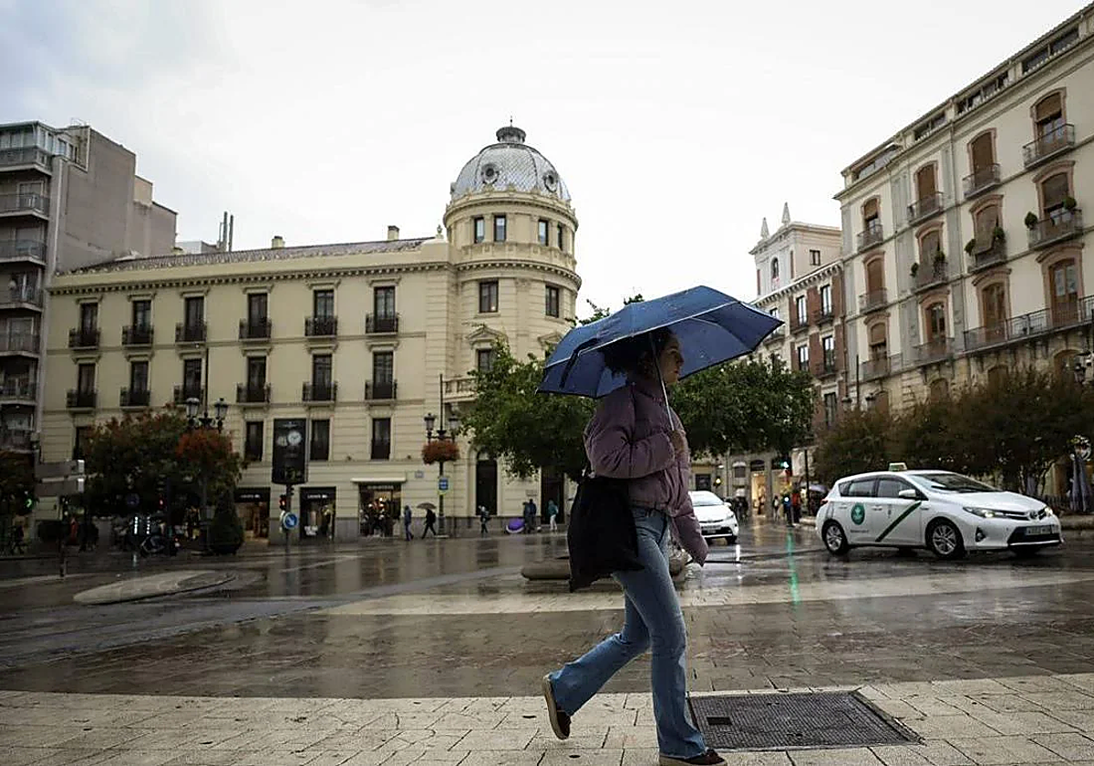 Lluvia en Andalucía.