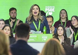 a portavoz del Grupo Parlamentario Socialista, María Márquez.