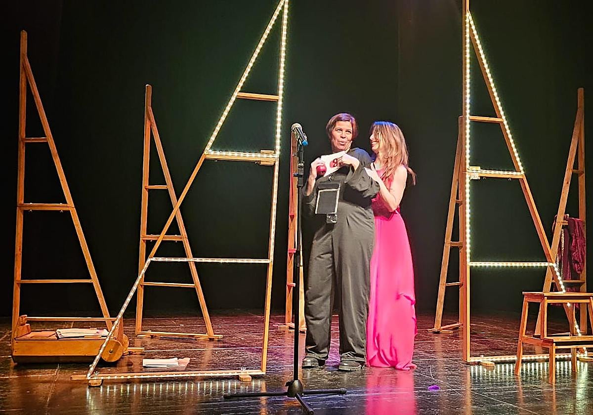 Representación de la obra.