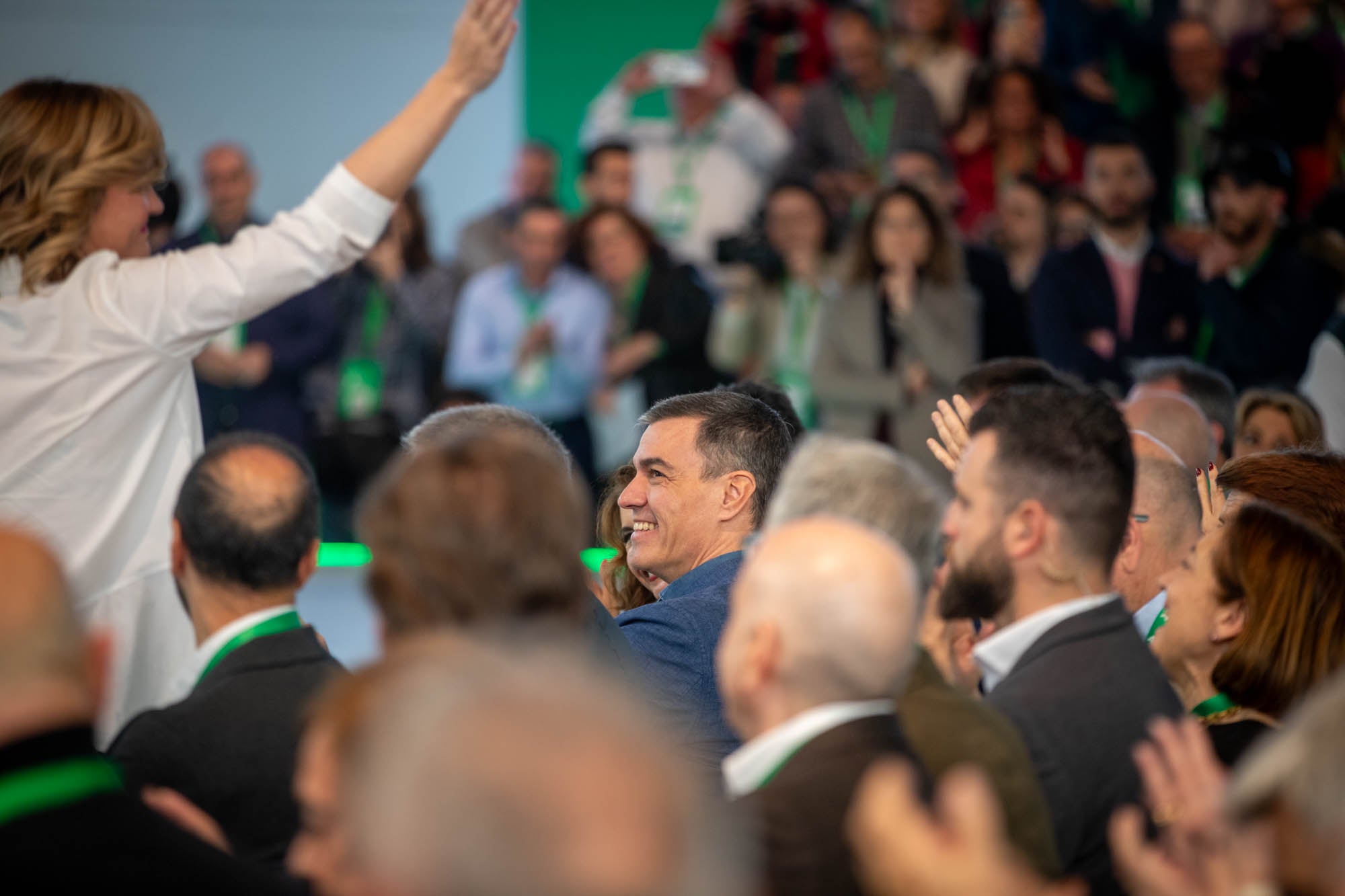 Las fotografías del cierre del congreso del PSOE-A en Armilla con Pedro Sánchez