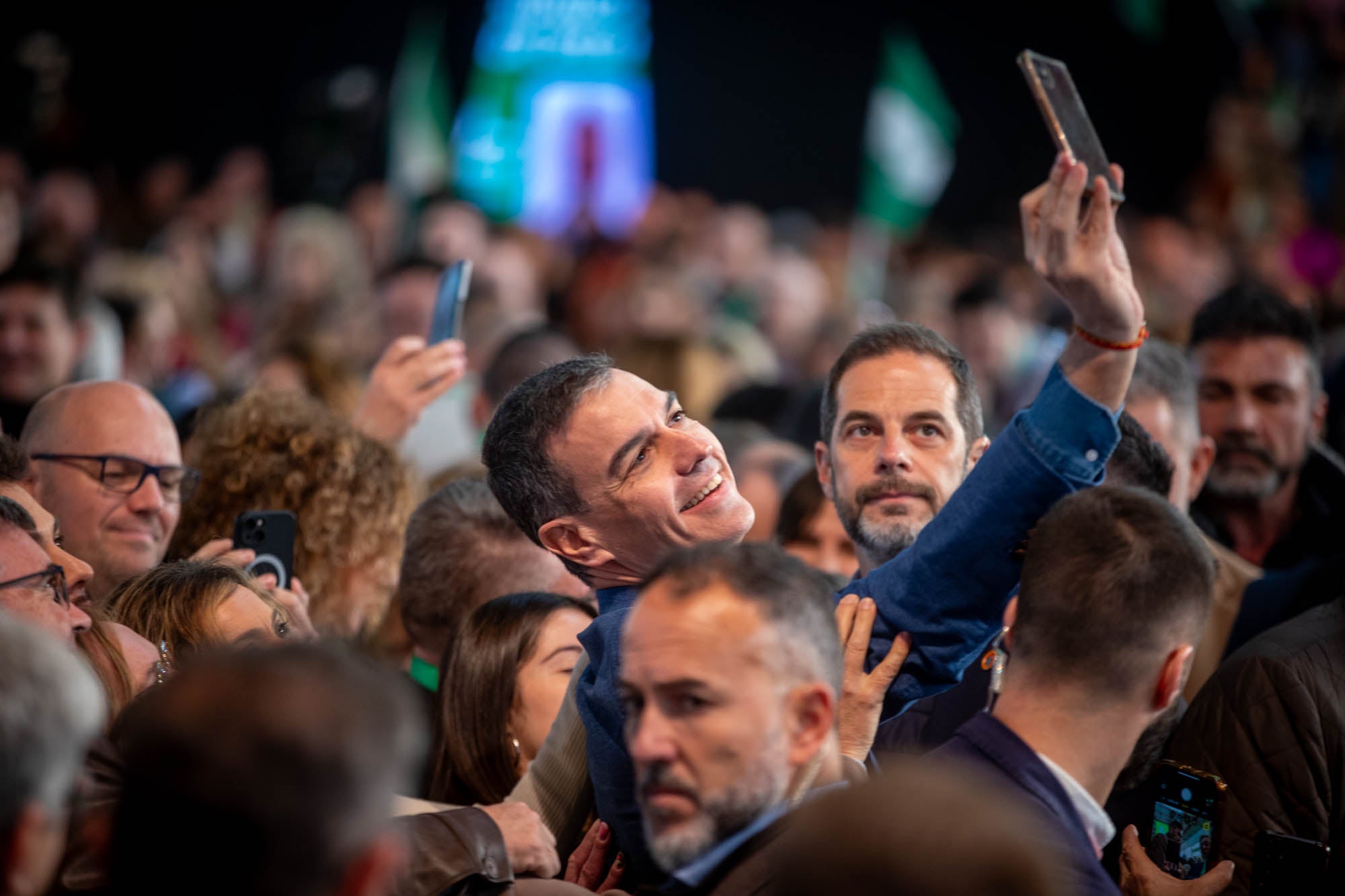 Las fotografías del cierre del congreso del PSOE-A en Armilla con Pedro Sánchez