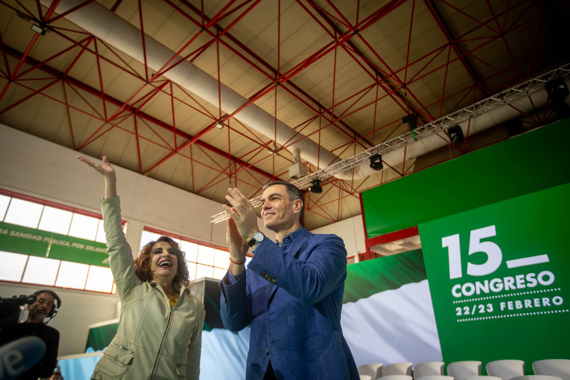 Las fotografías del cierre del congreso del PSOE-A en Armilla con Pedro Sánchez