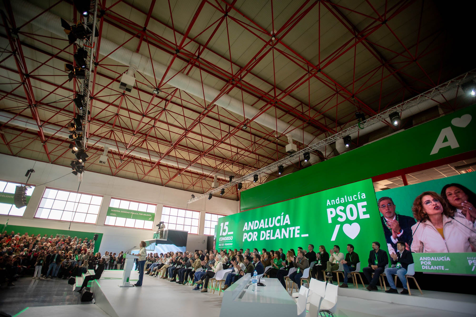 Las fotografías del cierre del congreso del PSOE-A en Armilla con Pedro Sánchez