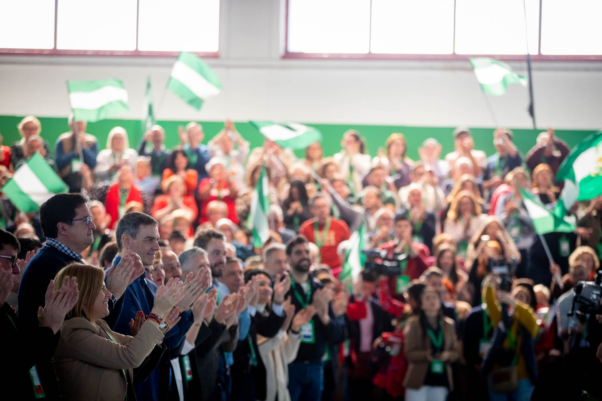 Las fotografías del cierre del congreso del PSOE-A en Armilla con Pedro Sánchez