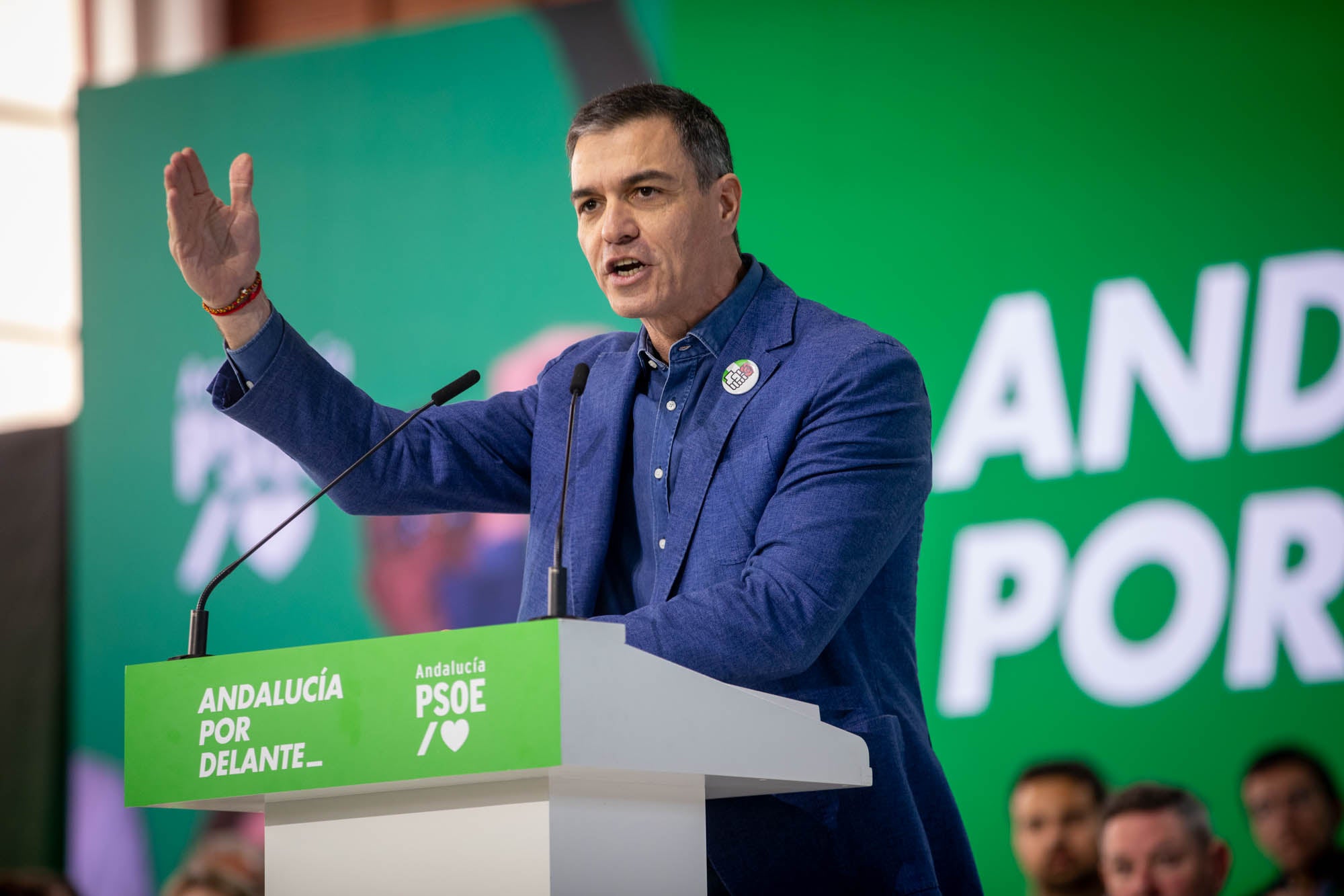 Las fotografías del cierre del congreso del PSOE-A en Armilla con Pedro Sánchez