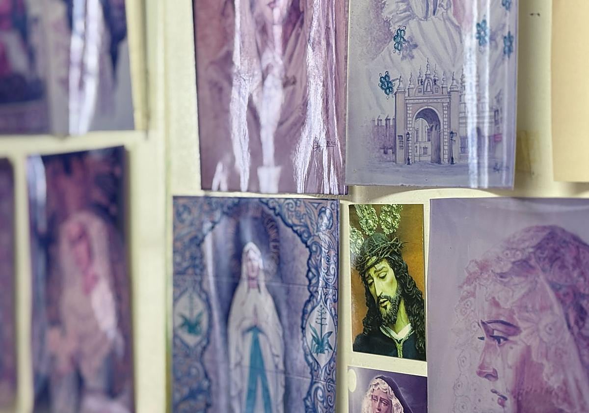 Imagen principal - Rafa Reina cierra su taller de Granada: adiós a sus míticos azulejos en el Albaicín