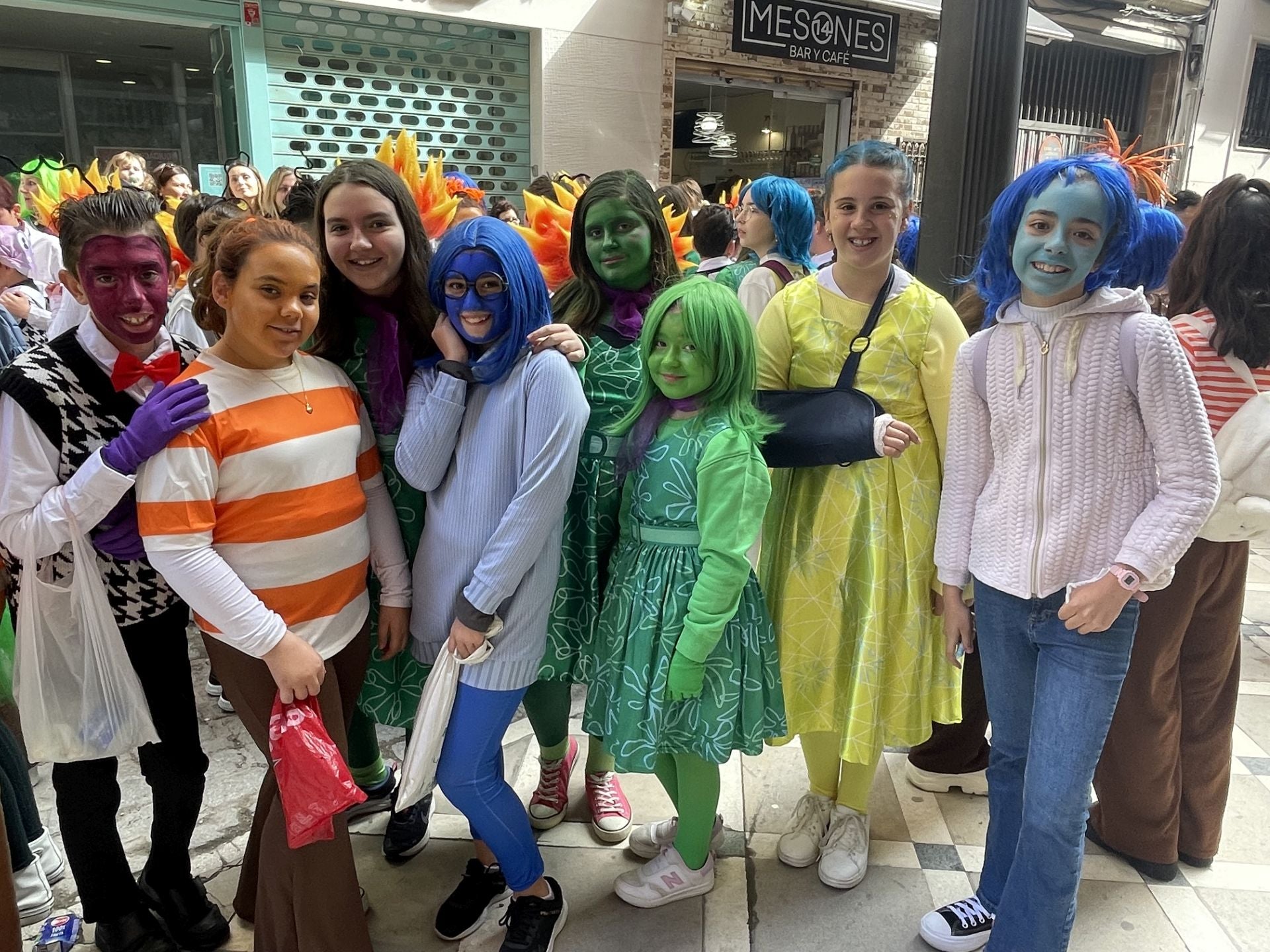 Las imágenes del pasacalles del Carnaval escolar de Jaén