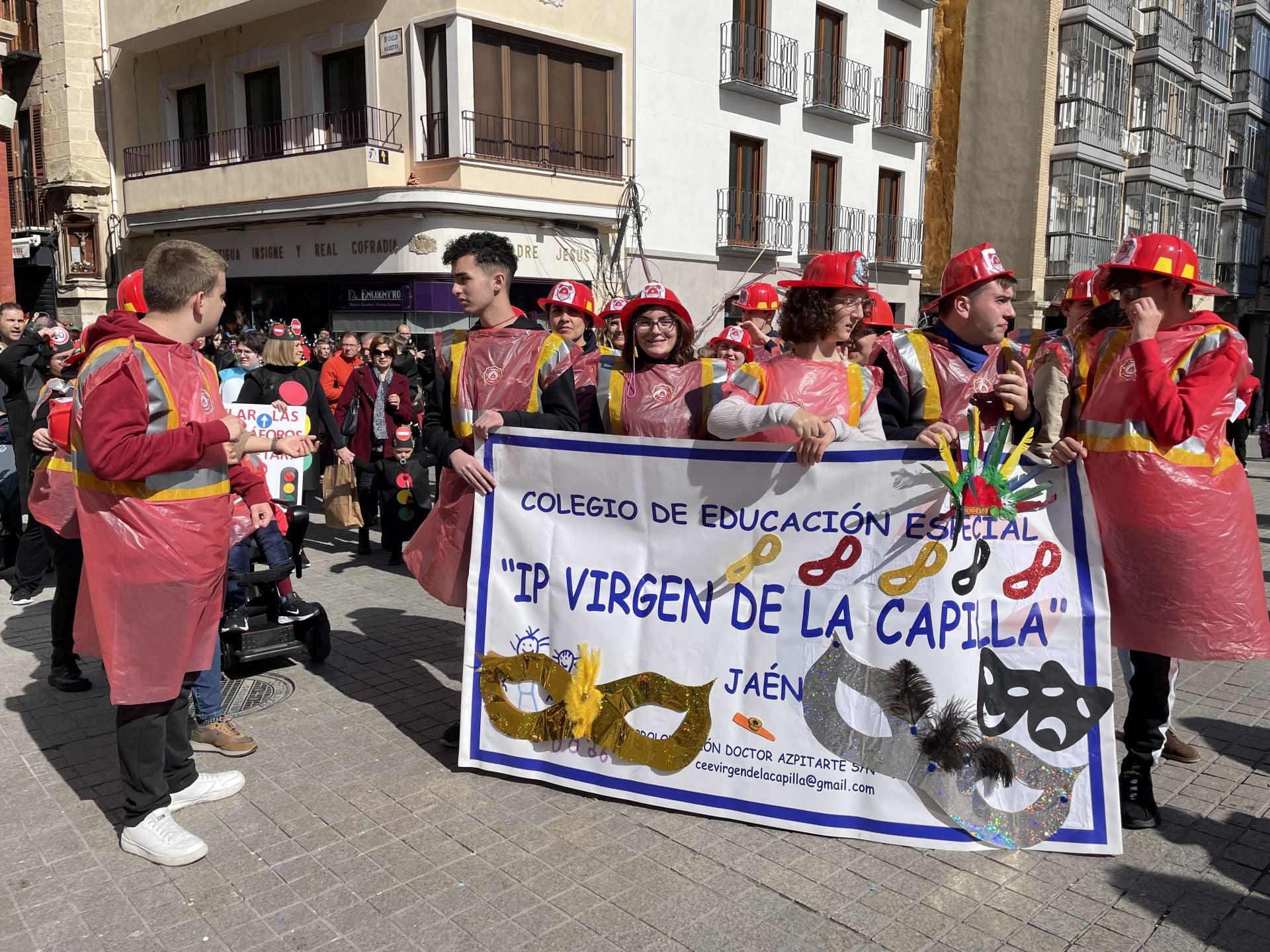 Las imágenes del pasacalles del Carnaval escolar de Jaén