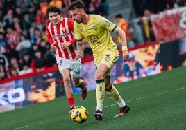 Centelles durante el partido contra el Sporting.