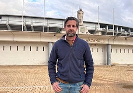El jefe de Deportes de IDEAL, Rafael Lamelas, en Córdoba.