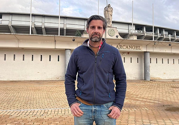 El jefe de Deportes de IDEAL, Rafael Lamelas, en Córdoba.