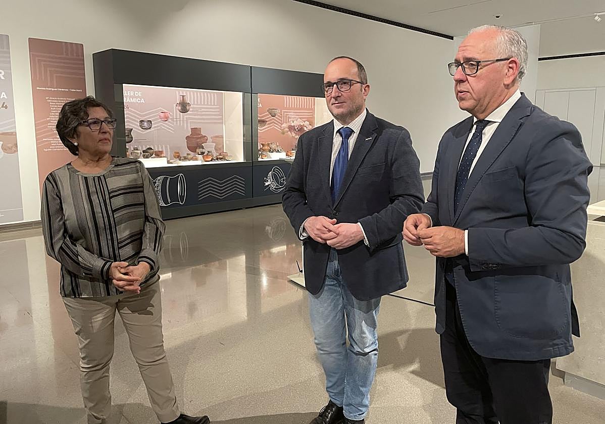 Concepción Choclán, José Ayala y Jesús Estrella.