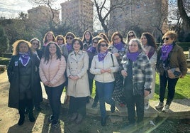 Acto en el parque de la Concordia, desde donde partirá la manifestación el sábado.