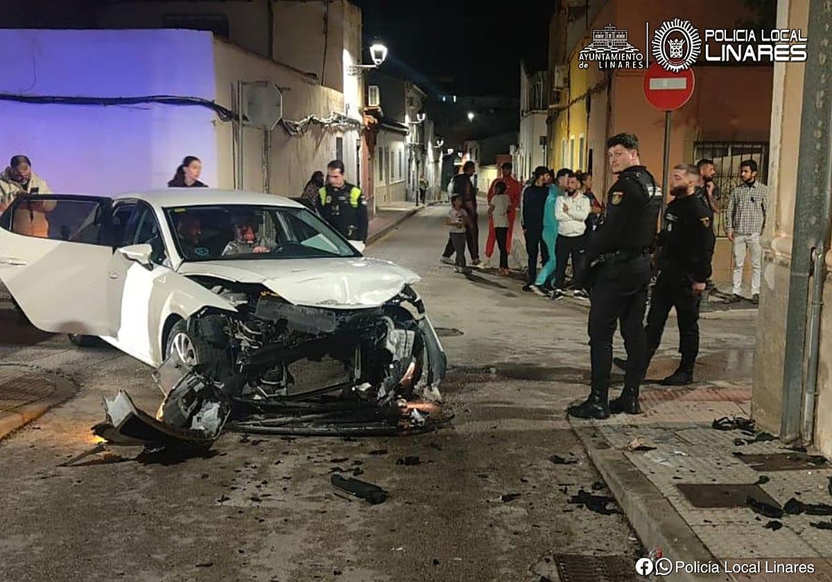 Vehículo implicado en el suceso.