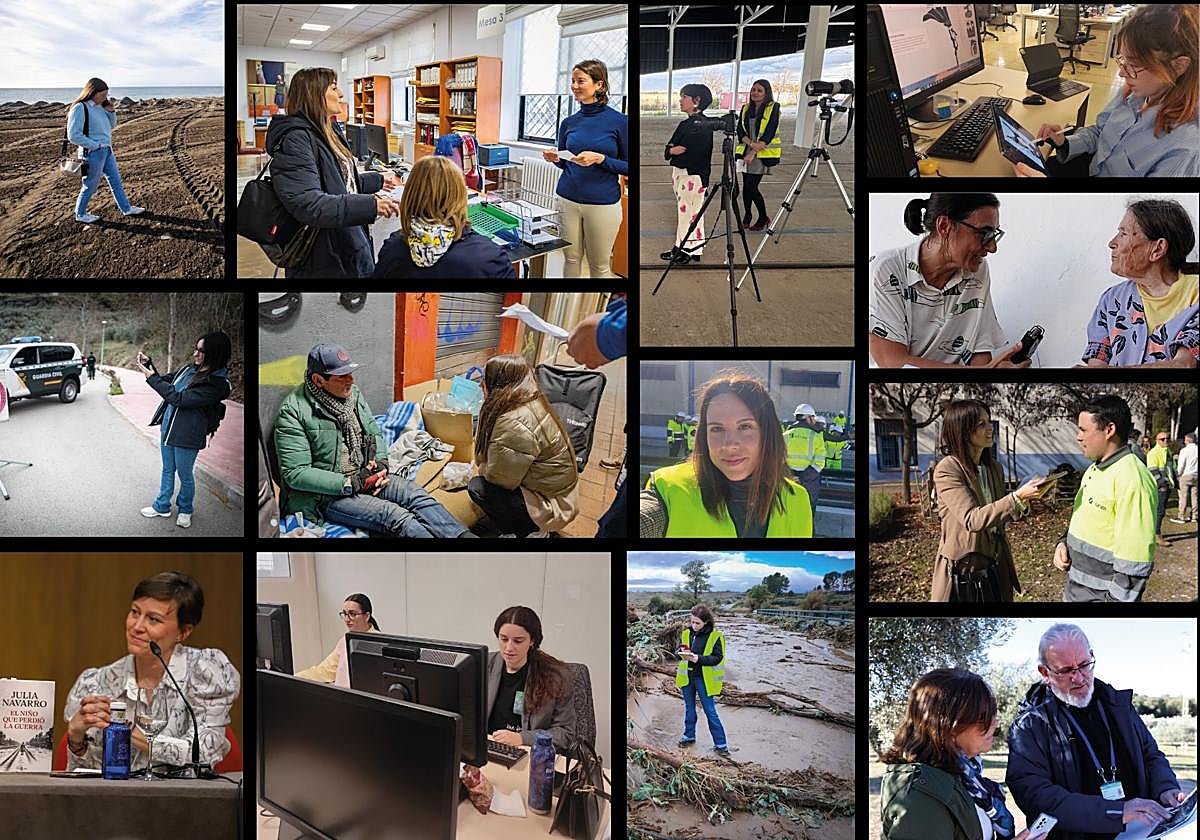 Las periodistas de la redacción de IDEAL.