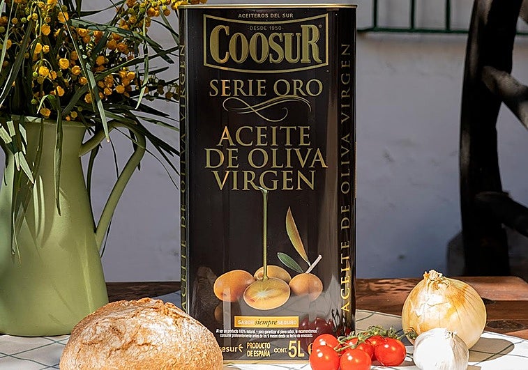 El aceite de oliva virgen extra de Coosur en formato lata que rebaja su precio.