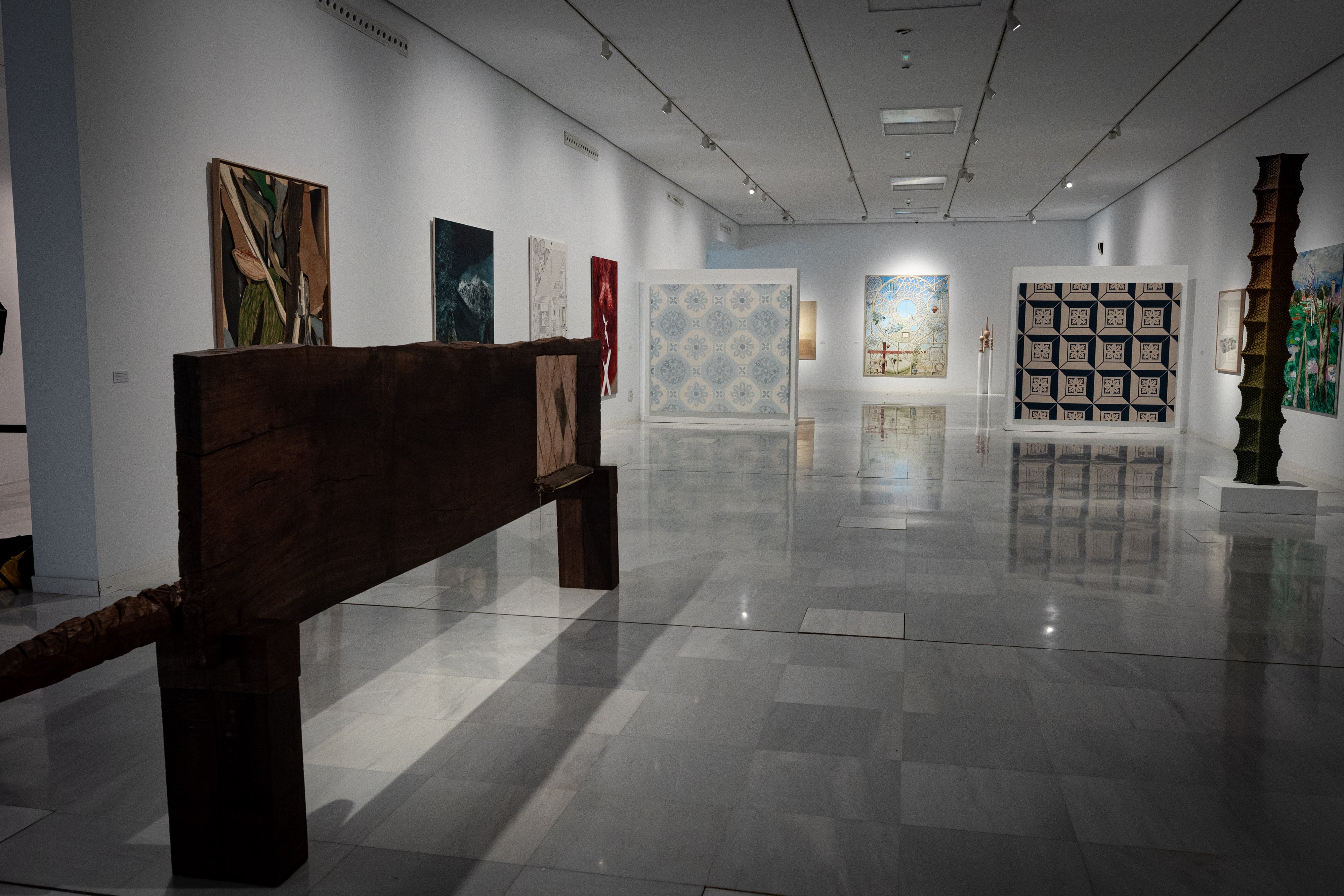 La exposición de arte contemporáneo andaluz, en imágenes