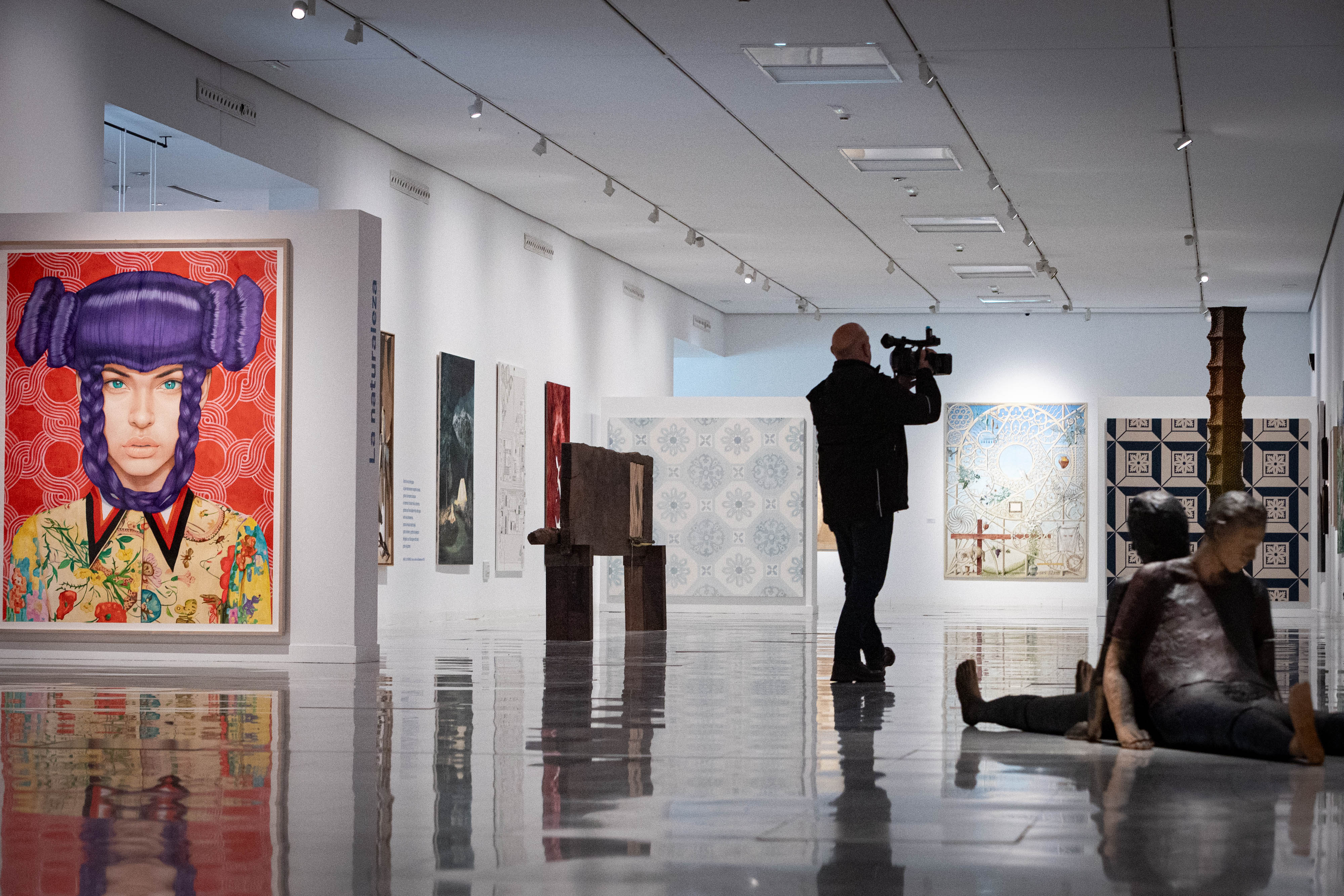 La exposición de arte contemporáneo andaluz, en imágenes