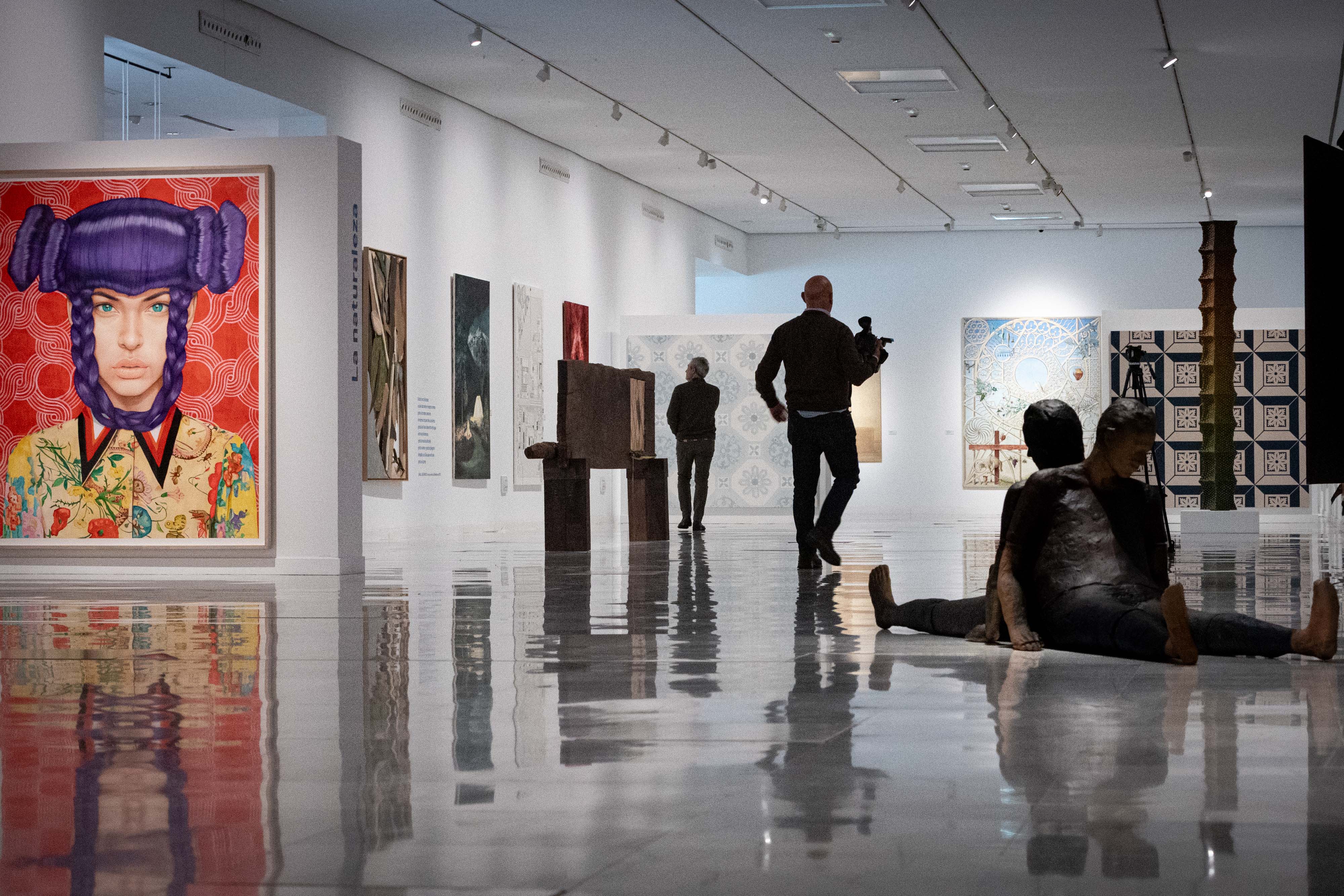 La exposición de arte contemporáneo andaluz, en imágenes