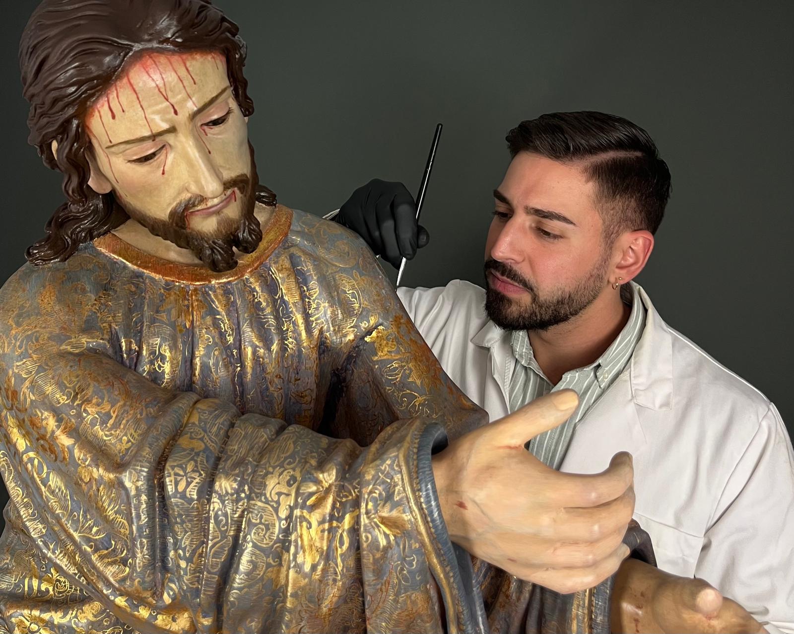 Desde 2021, Julio Alcaraz está asumiendo trabajos de restauración de enorme importancia