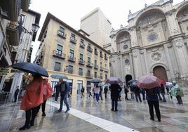 Lluvia en Andalucía.