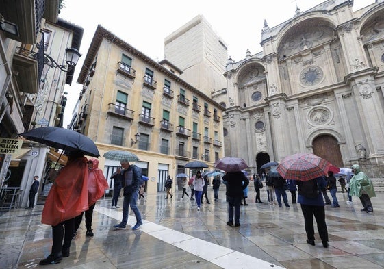 Lluvia en Andalucía.