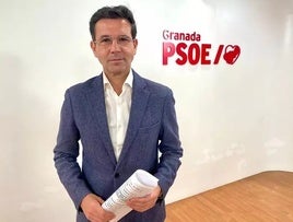 El portavoz del PSOE de Andalucía, Francisco Cuenca.