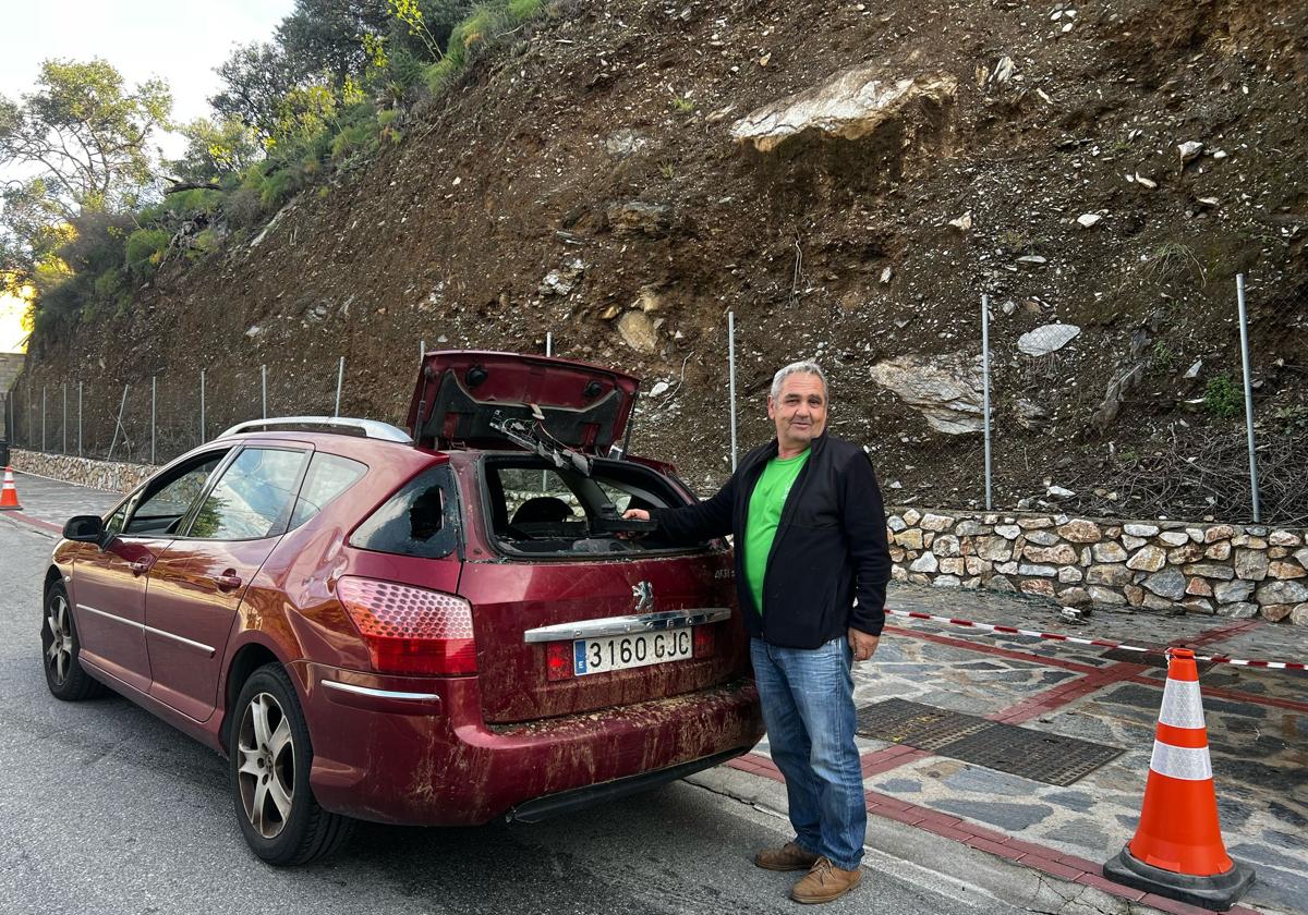 «Gracias a Dios que no estaba la vecina del coche dentro, porque no lo hubiese contado»