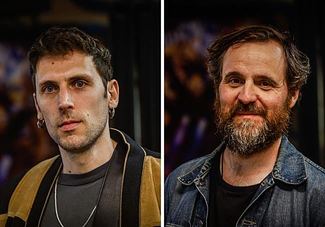 Cristalino y Fernando Navarro.