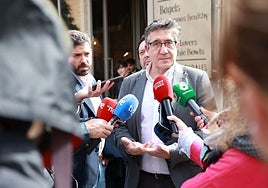 El portavoz del PSOE en el Congreso de los Diputados, Patxi López.