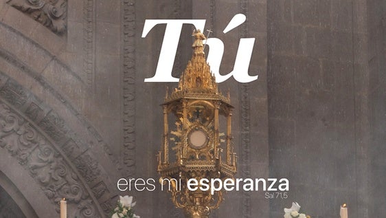 Cartel de la 'Jornada 24 horas para el Señor' en la Catedral de Granada
