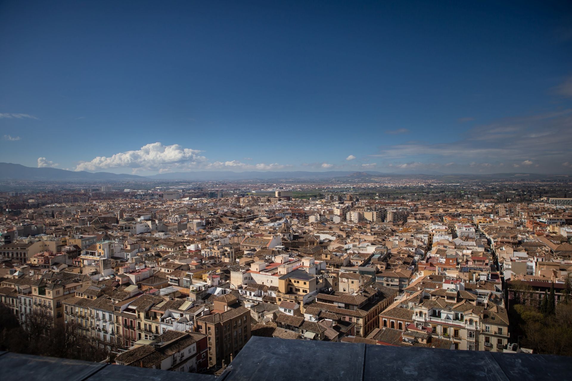 Así son las vistas inéditas del nuevo mirador de la Catedral de Granada