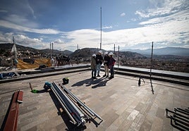Así son las vistas inéditas del nuevo mirador de la Catedral de Granada