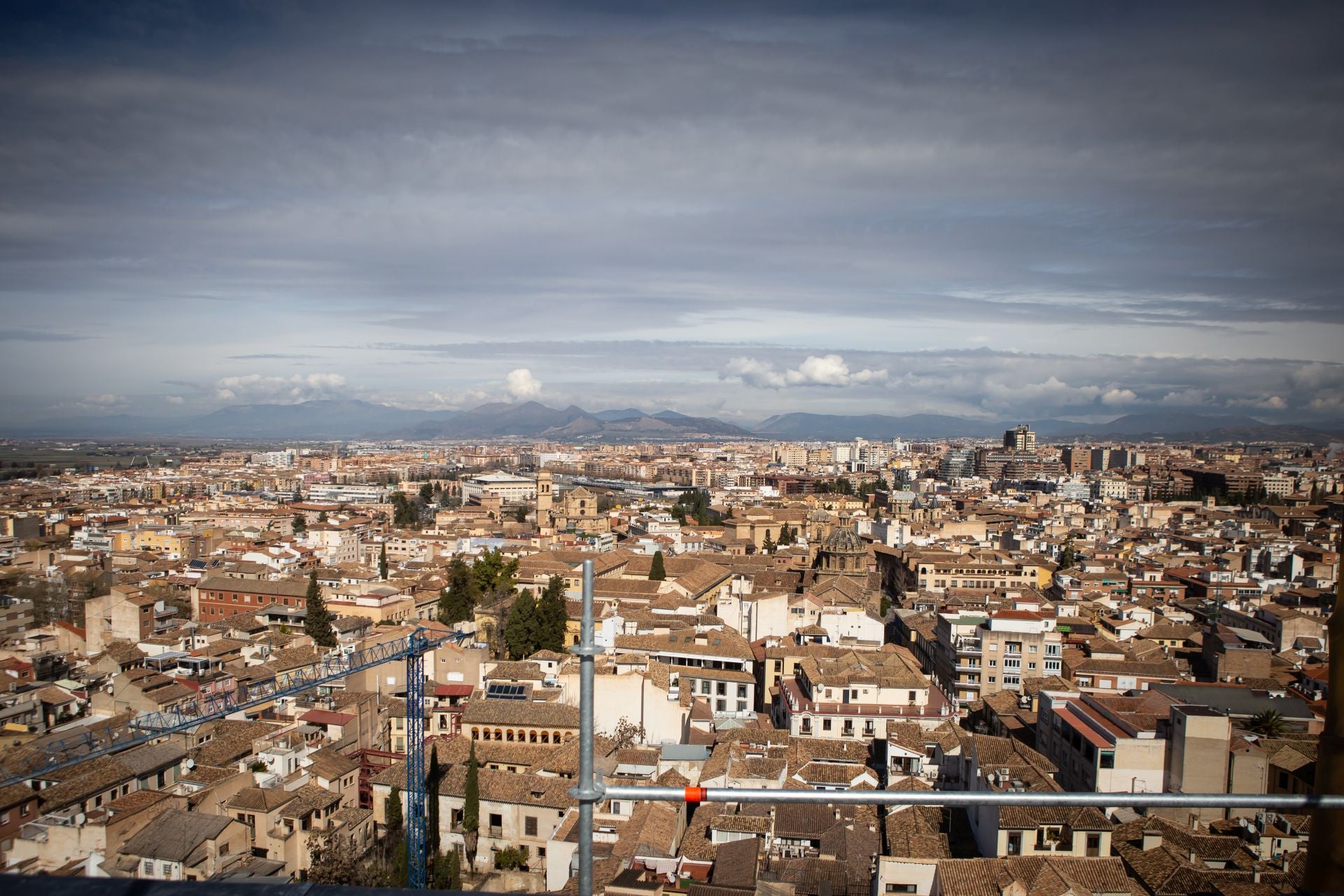 Así son las vistas inéditas del nuevo mirador de la Catedral de Granada
