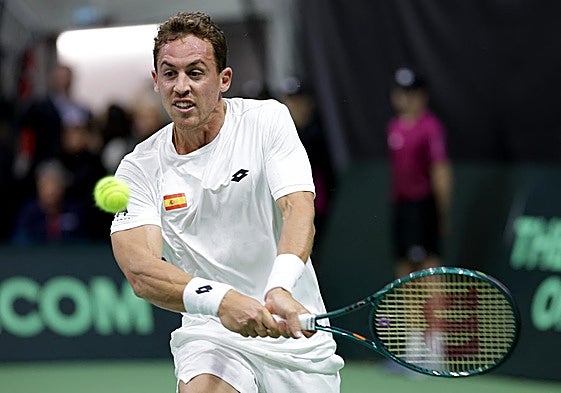 El granadino Roberto Carballés, en un torneo anterior.